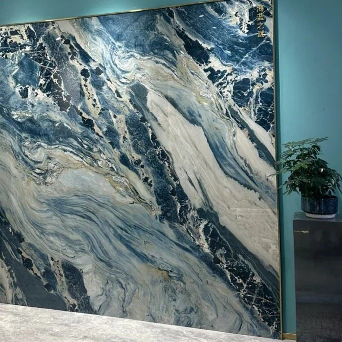Mystery Of Blue Ocean Luxury Stone