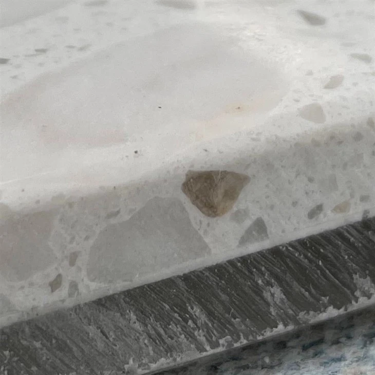 White Terrazzo Compound Acrylic