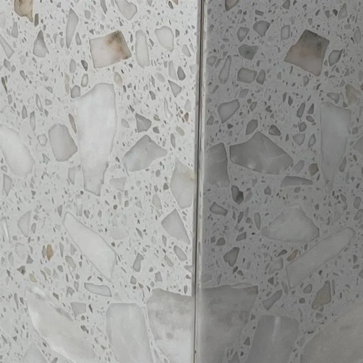 White Terrazzo Compound Acrylic