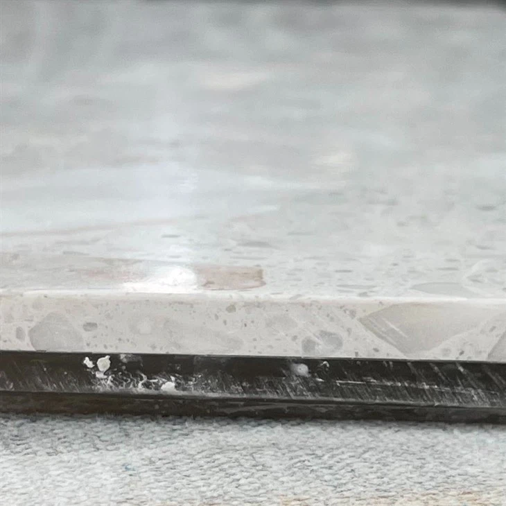 White Terrazzo Compound Acrylic