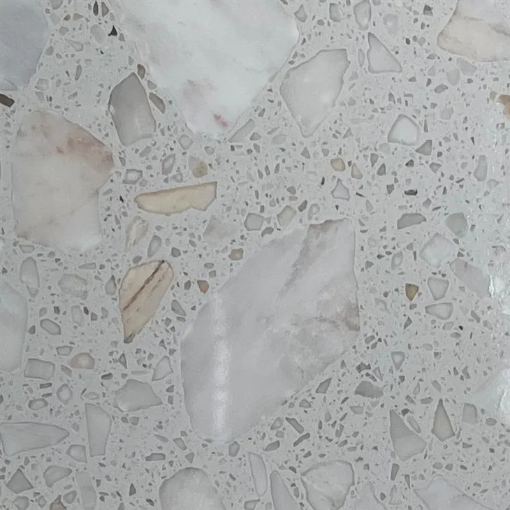 White Terrazzo Compound Acrylic